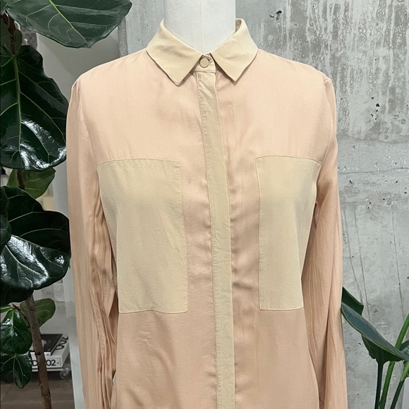Alexander Wang Women's Cream Button Down Shirt - Picture 3 of 7